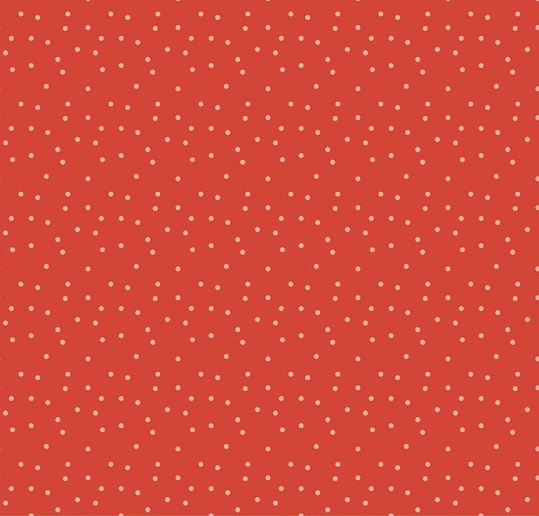 Vintage Charm Dots Red Yardage