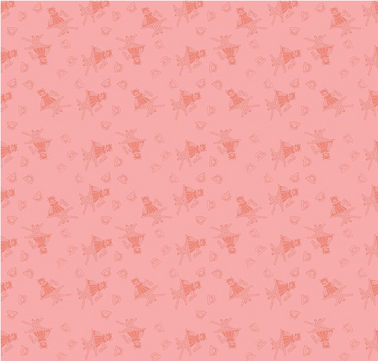 Press On Girl Pink Yardage