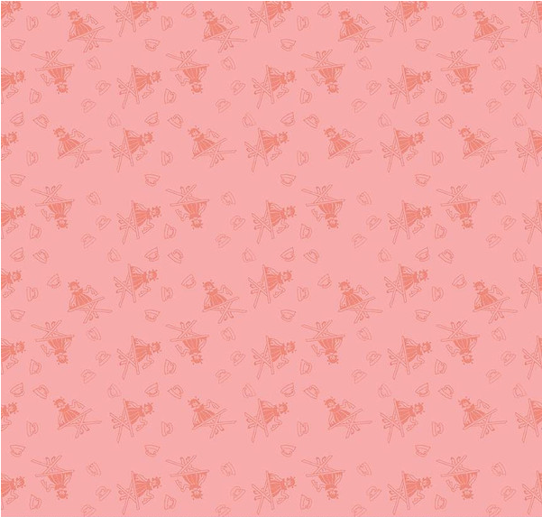 Press On Girl Pink Yardage