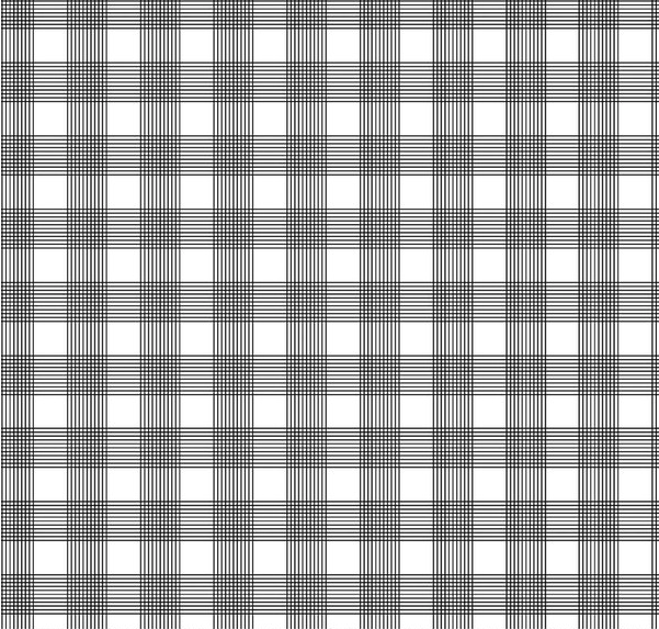 Press On Pinstripe Plaid Black Yardage