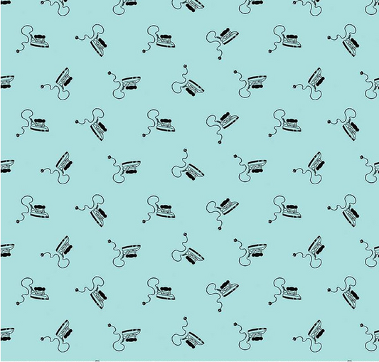 Press On Mini Irons Aqua Yardage