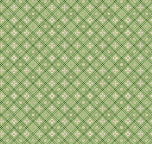 Home Town Holiday Holly Lettuce Fabric