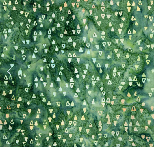 Expressions Batiks Express Yourself! Ombre Forest Green Yardage