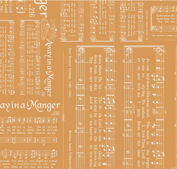 Home Town Holiday Caroling Cider Fabric