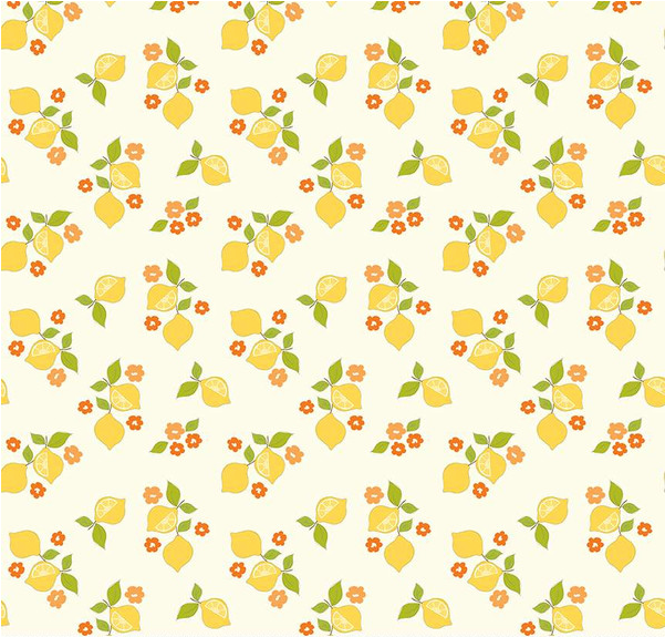 Here Comes the Sun Citrus Cream Yardage