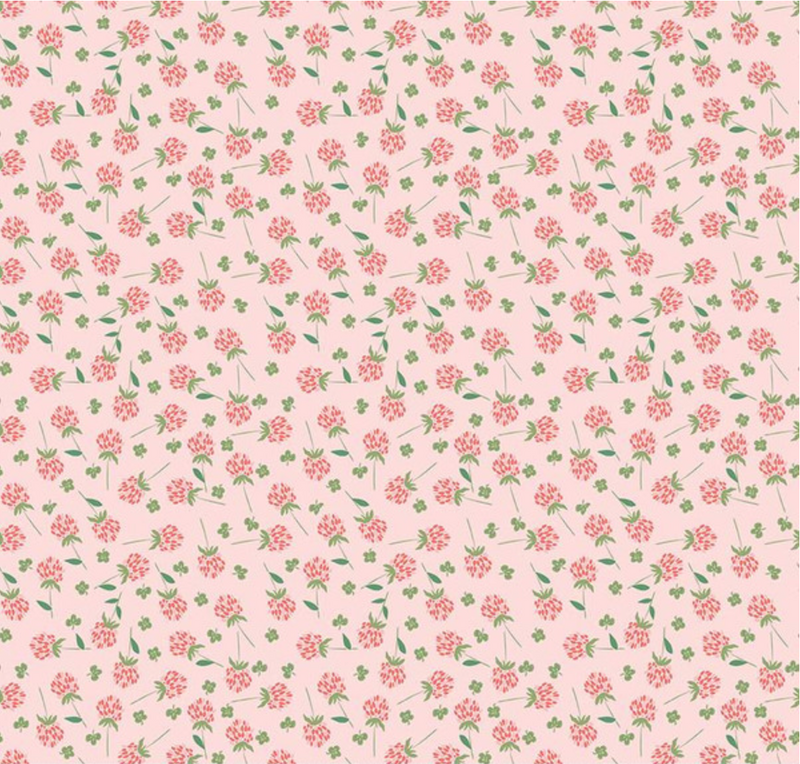 Clover Farm Clover Pink Fabric