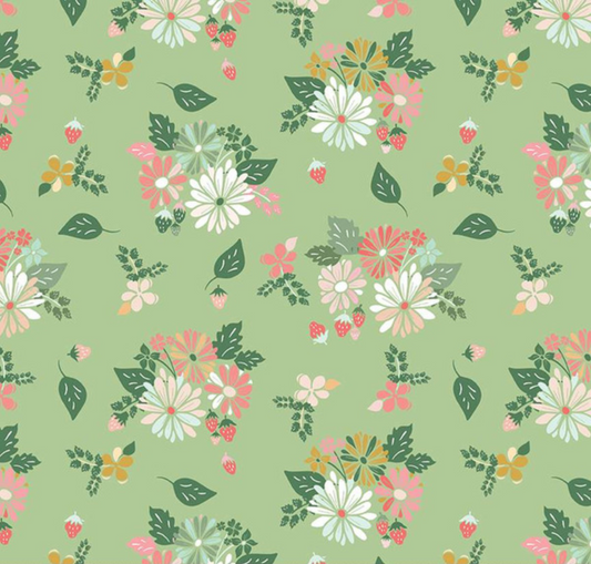 Clover Farm Main Pistachio Fabric