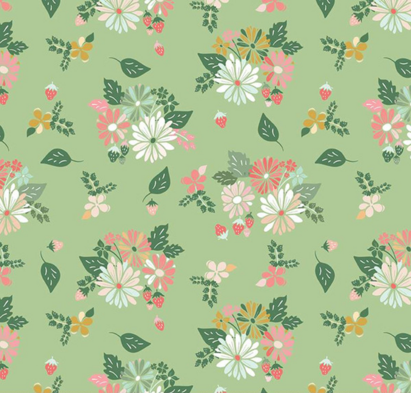 Clover Farm Main Pistachio Fabric