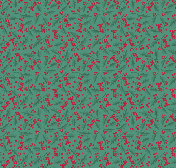 Merry Little Christmas Holly Pine Yardage