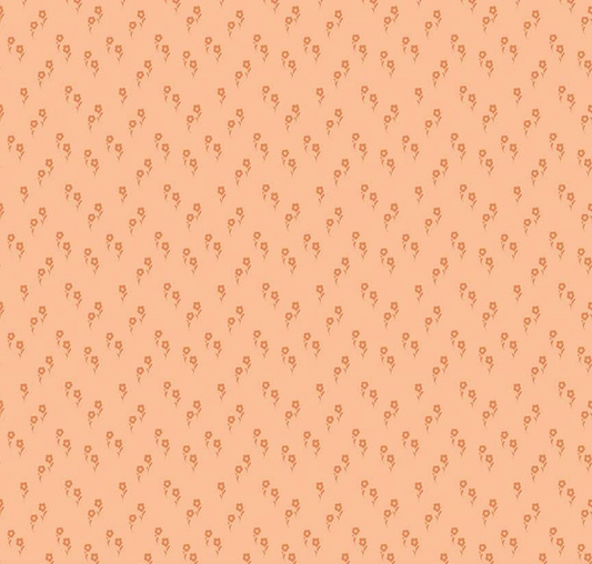 Wanderlust Jasmine Apricot Yardage