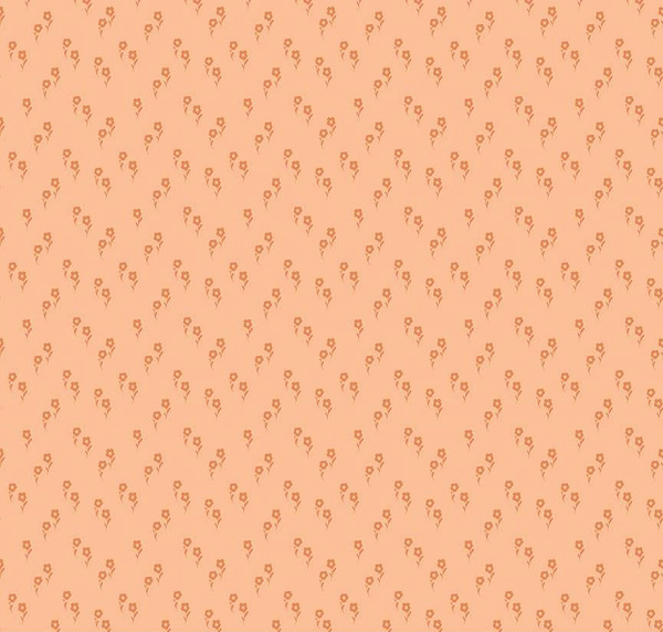 Wanderlust Jasmine Apricot Yardage