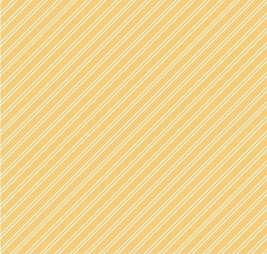 Between the Pages Stripes Honey Yardage
