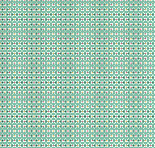 Prim Calico Sea Glass Yardage