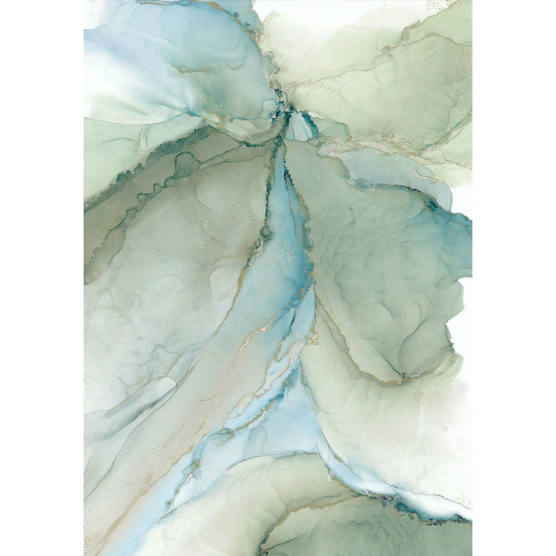 Midas Touch Sage Blue 30" x 43" Panel