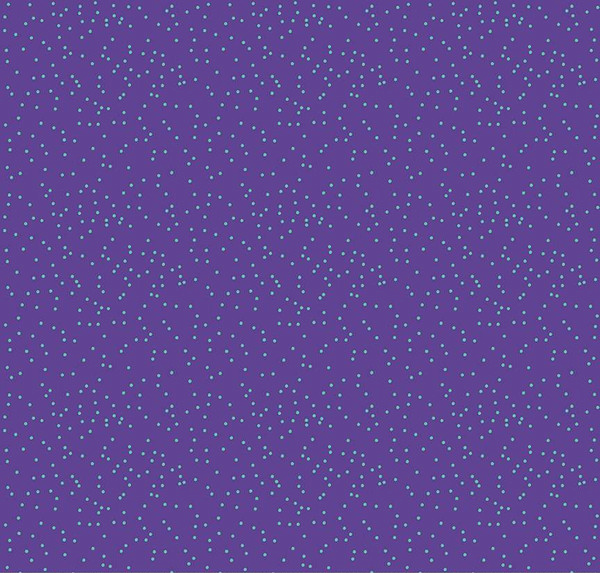 Botanic Blast Dots Amethyst Yardage