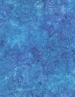 Sea Stars Pins & Needles Blue Yardage
