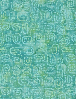 Sea Stars Dotty Dots Green Yardage