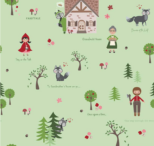 To Grandmother's House Through the Woods Main Green