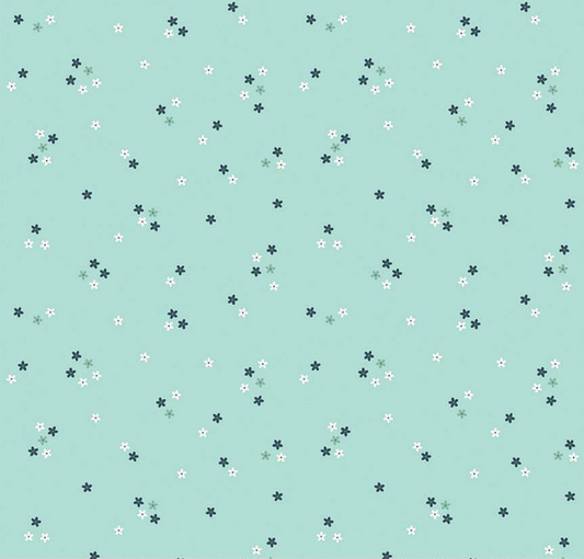 Berry Market Flowers Songbird Fabric