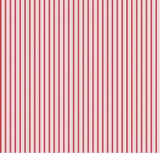 Berry Market Stripes Frosting Fabric