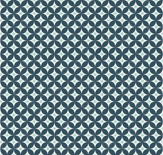 Berry Market Daisies Stargazer Fabric