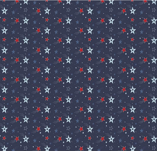 Stars and Stripes Forever Shooting Stars Navy