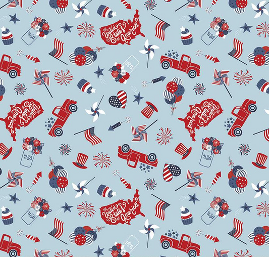 Stars and Stripes Forever Main Sky