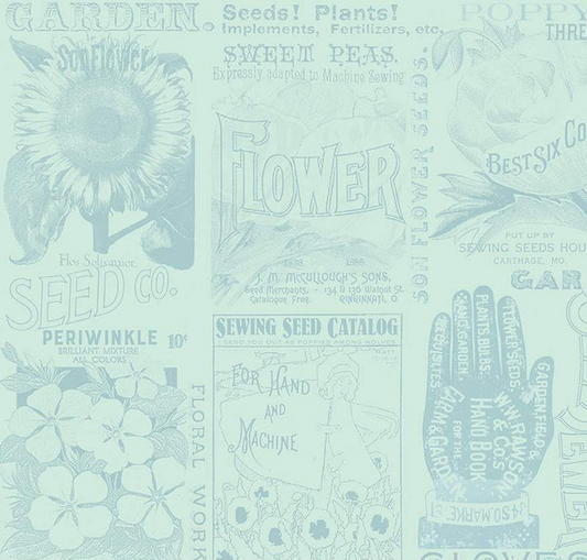 Sewing Seeds III Garden Blender Aqua