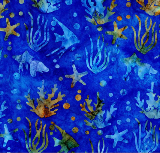 Expressions Batiks Toes in the Sand Lapis