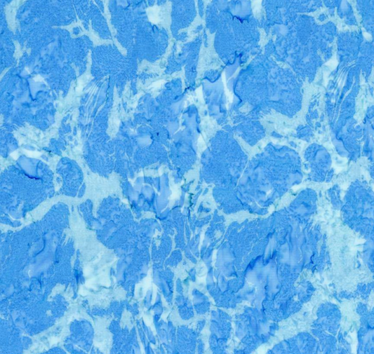 Expressions Batiks Toes in the Sand Baby Blue