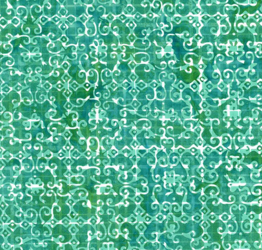 Expressions Batiks Sassy and Tweet Aquamarine