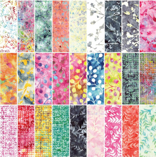 Expressions Batiks Sassy and Tweet 10" Stacker