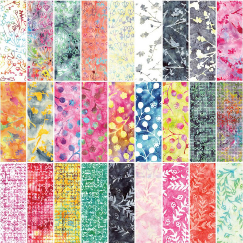 Expressions Batiks Sassy and Tweet 5" Stacker