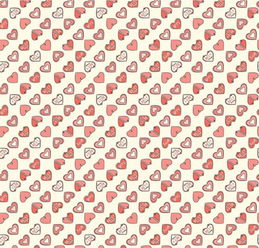 Besties Charms Vanilla Yardage