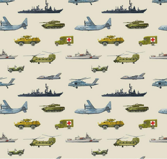 Letters From Home Transport Khaki Yardage