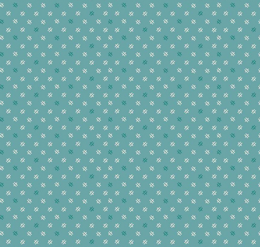 Piece & Plenty Weave Raindrop Yardage