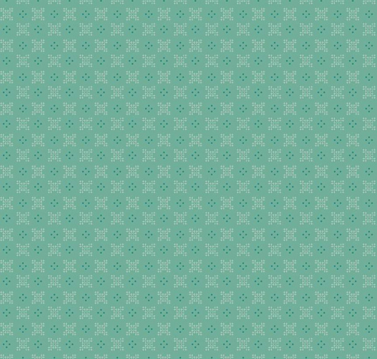 Piece & Plenty Stitching Sea Glass Yardage