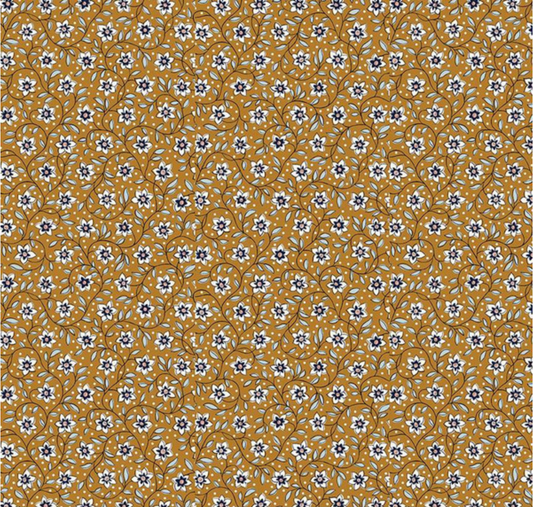 Liberty Denim Florals Lily Trail C Yardage