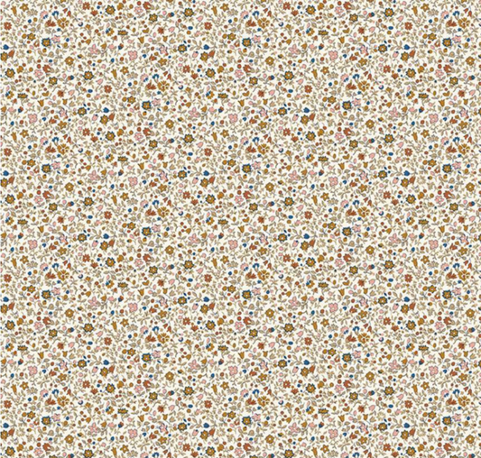 Liberty Denim Florals Posy Haze B Yardage