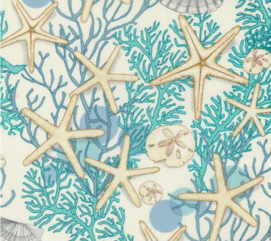 Serena Shores Starfish Cloud Yardage