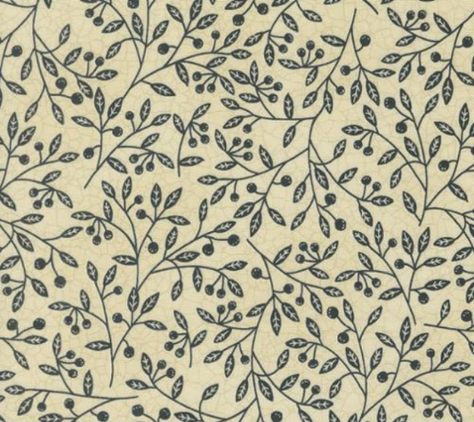 Bloom And Grow Cherry Toss Linen Yardage