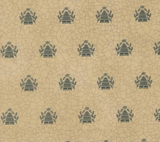 Bloom And Grow Bee Hives Tan Yardage