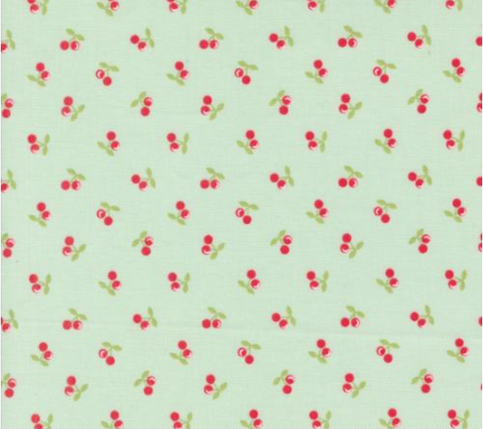 Cali Co Cherries Breeze Yardage