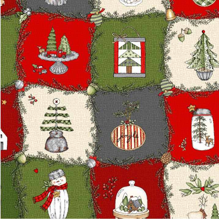 Homemade Holidays Plaid Multi Fabric