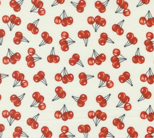 Farmstead Farm Fresh Cherries Porcelain Yardage