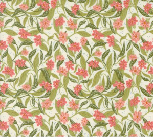 Woodland Wonder Make It Pretty Florals Cloud Yardage