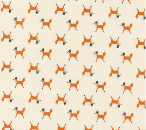 Woodland Wonder Fox Trot Cloud Yardage