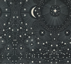 Woodland Wonder Celestial Midnight Yardage