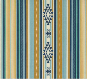 Saddle Ranch Saddle Blanket Stripes Saddle Yardage