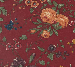 Daisy Lane My Garden Florals Carnation Yardage